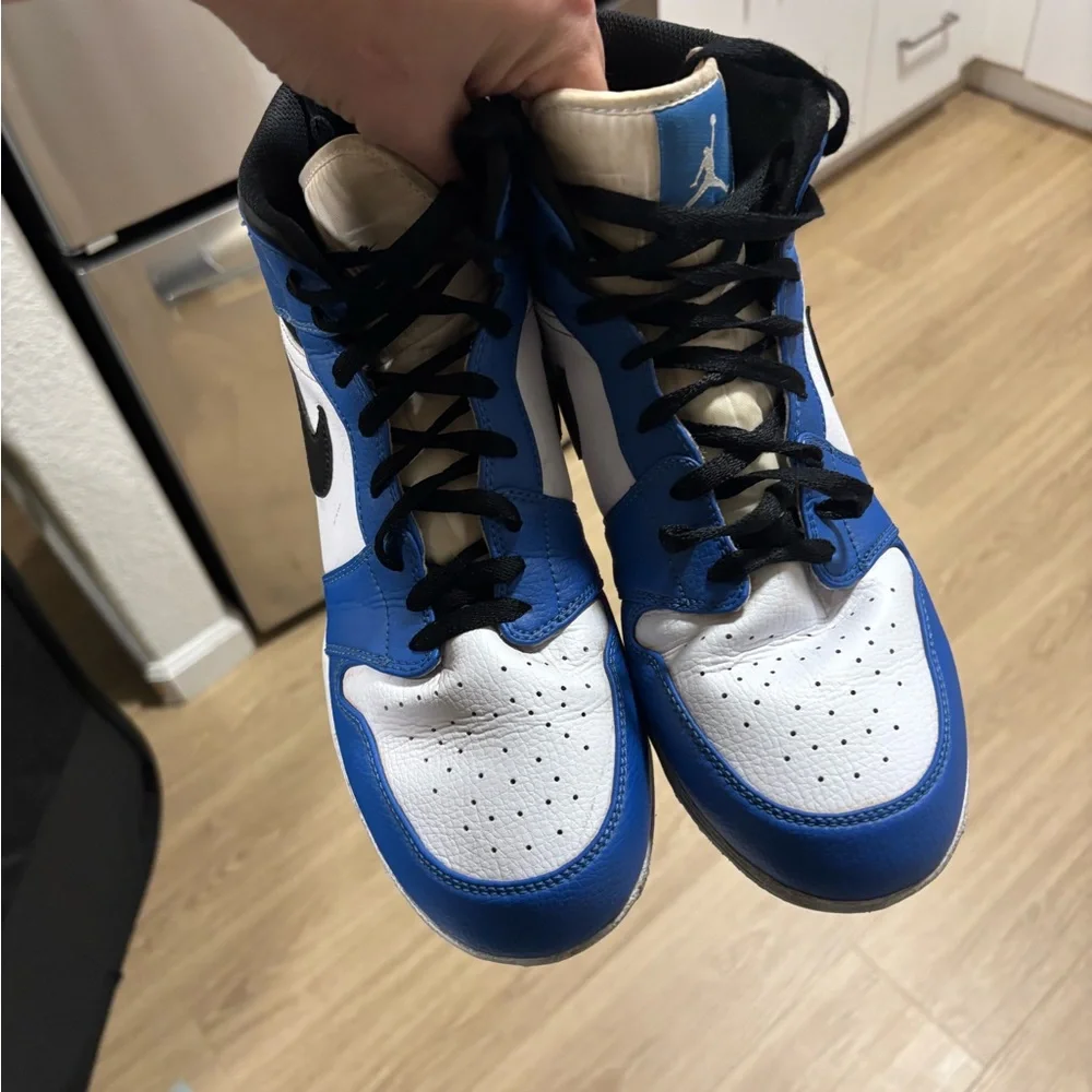 Jordan retro 1 high blue cleats - Picture 7 of 9